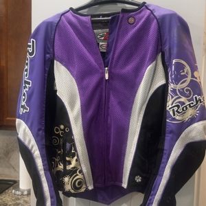 Joe Rocket Women's Motorcycle Purple Jacket Size M